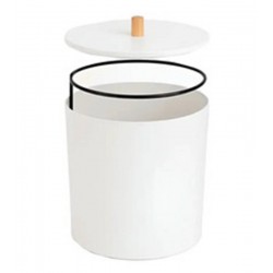 Lixeira Com Tampa 5 Litros White Eco design 